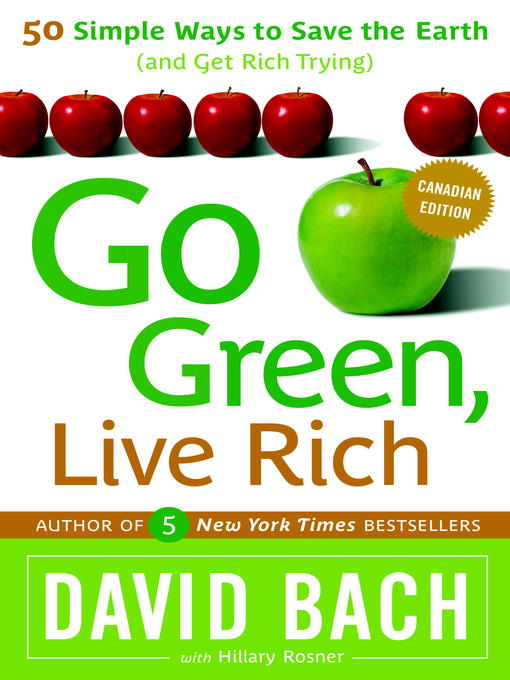 Cover image for Go Green, Live Rich